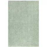 Carpet City Shaggy", grün, B:60cm H:30mm L:110cm, Polypropylen, Teppiche Auch als Läufer, Langflor, Uni, Shaggy, flauschig-weich