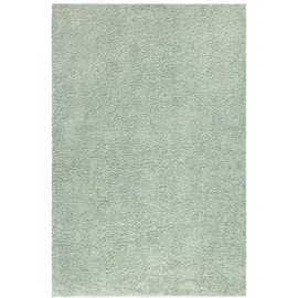 Carpet City Shaggy", grün, B:60cm H:30mm L:110cm, Polypropylen, Teppiche Auch als Läufer, Langflor, Uni, Shaggy, flauschig-weich