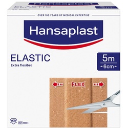 Hansaplast Elastic Pflaster 5mx6cm