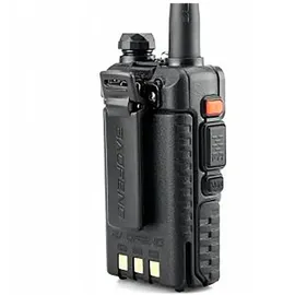 Baofeng UV-5R HTQ USB-C Walkie-talkie Walkie Talkie, Schwarz