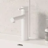 Herzbach Siro L-Size Waschtischarmatur Weiß Matt