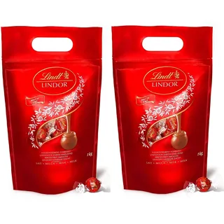 Lindt Lindor Milch 160 Kugeln Vollmilch Schokolade 2kg 160 Ball