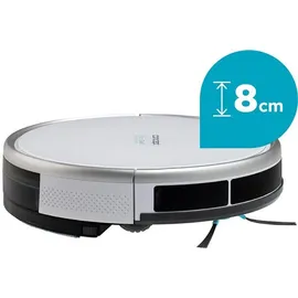 Concept VR2020, Grau, Staubsauger Roboter, Weiss