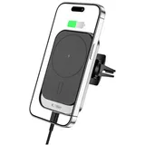 techprotect CW19 Magnetische Auto-MagSafe-Halterung mit 15 W Induktionsladegerät schwarz