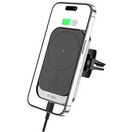 techprotect CW19 Magnetische Auto-MagSafe-Halterung mit 15 W Induktionsladegerät schwarz