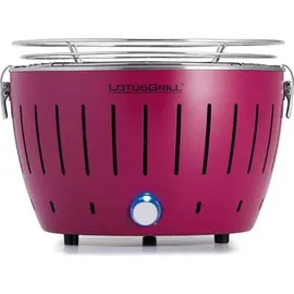 Lotusgrill S Small Kompakt Starter-Set Pflaumenlila