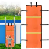 Poolleiter-Sicherheitsschutz, 50 x 125 cm, Sicherheitsnetz, Kindersicherung, Poolleiter, oberirdische Sicherheitsabdeckung, um zu verhindern, DASS Kinder Klettern, Fallen, ertrinken