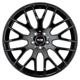 Platin P70 Black Glossy Alufelge schwarz