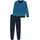 SCHIESSER Schlafanzug Basic Blau 56