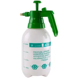 Lex Drucksprüher mit Messingdüse 2 Liter Planzensprüher Sprühflasche Gartenspritze