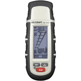 VOLTCRAFT FM-400 Materialfeuchtemessgerät Messbereich Baufeuchtigkeit (Bereich) 0.1 bis 24 % vol Messbereich Holzfeuchtigkeit