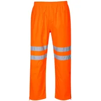 PORTWEST Hi-Vis Traffic Trousers, colorOrange talla XXL