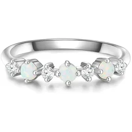 Glanzstücke München Ring Sterling Silber Zirkonia in silber | Gr.: 56