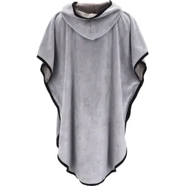 Esprit Unisex-Kapuzenbademantel in Ponchoform | Einheitsgröße