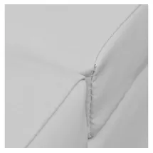 vidaXL Chaiselongue Kunstleder 58,4 x 72 x 114,7 cm Weiß
