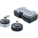 BGS Adapter-Satz für Druckluft-Bremsenentlüfter für Tesla Modelle 3, Y, S, X 2tlg.