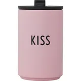 DESIGN LETTERS KISS Thermobecher