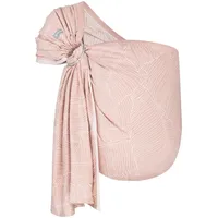 Hoppediz Ring-Sling Babytragetuch ab Geburt, Grenada Rose