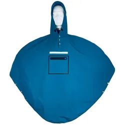 Poncho The People'S Poncho Hellblau hellblau ADULTE