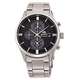 Orient Contemporary RN-TY0002B Lightcharge Chronograph Herren Uhr Silber Neu