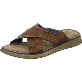 Tom Tailor Flacher Slipper Herren Cognac 41
