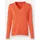 Heine V-Pullover Orange 44