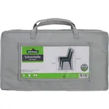 Dehner Abdeckung für Gartenstuhl 110 x 70 x 70 cm Grau