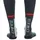 Dainese Thermo Mid Socken 2 Paar Schwarz/Rot 36-38