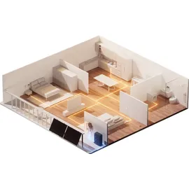 TSUN SolarCan TSOL-DCU2000Lite 2 kWh DC Solarspeicher LiFePO4, IP65, 2400 W PV Eingang, DC-gekuppelte Batterie für Balkon, Dach & 2%Skonto bei Vorkasse Überweisung