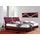 Home Affaire Boxspringbett HOME AFFAIRE "Polo", rot (bordeaux), B:155cm L:220cm, Matratzenbezug: Drell (60% Baumwolle, 40% Polyester), Komplettbetten, Boxspringbett, in 3 Matratzenarten, 3 Breiten und 4 Farben