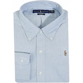 Ralph Lauren Slim Fit Langarmhemd Blau XXL