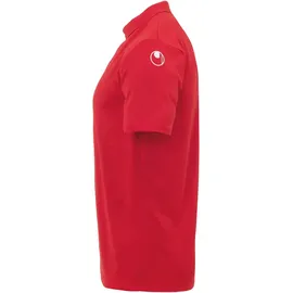 Uhlsport Essential POLY Kurzarm-poloshirt | Red - 12-13 Jahre
