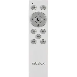 Rabalux Ophelia 1x40W rund Chrom/Weiß