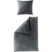 BIERBAUM Bettwäsche »Biber Uni, 2 Stk. tlg. Schlichtes Unidesign: