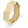 FAVS Herrenring 88818091 - gold - 62