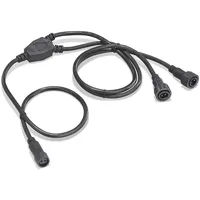 Esotec Y-Verteiler 2-Pin groß Solar Teichpumpen Akkuboxen Adapterkabel 101835