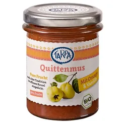 Tarpa Quittenmus mit Orangenschalen & Vanille bio