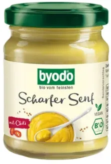 BYODO Bio Senf scharf 125ml