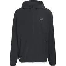 adidas Tech Essentials Workout Track TOP, Herren Kapuzensweater, schwarz - 2XL