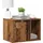 vidaXL Katzenklo Altholz-Optik 60x40x40 cm Braun