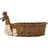 Bloomingville Marsha dekorativer Flechtkorb 27 x 38 x 18 cm braun