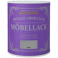 Rust-Oleum Möbellack Metallic-Oberfläche 750ml silber