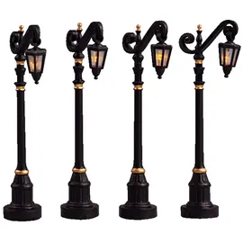 Lemax - Colonial Street Lamp, Weihnachtsdorf Winterdorf Modellbau
