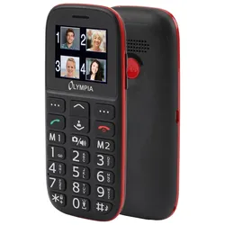 OLYMPIA Bella Senioren Mobiltelefon, Handy große Tasten, Bluetooth, Ladestation