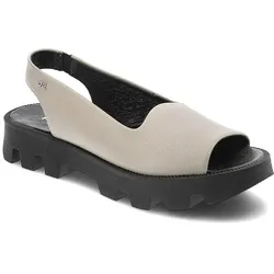 Beige Sandalen Karino Elegante Sommerschuhe, 38
