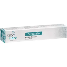 ReboCare Dentosalin Adhäsives Zahngel: Unterstützt bei Plaque, Zahnstein & Zahnfleischentzündungen, Hohe Haftkraft, Sichere & Nebenwirkungsfreie Anwendung, 20 ml