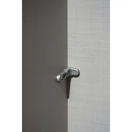 WIMEX Kleiderschrank Soest Graphit schwarz B/H/T: ca. 135x199x58 cm - Graphit, schwarz