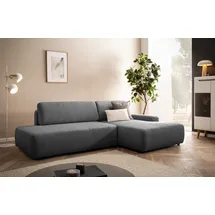 Home Affaire Eckcouch Cord 2-Sitzer Grau