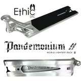 Ethic DTC Stuntscooter Ethic DTC Pandemonium V2 BOXED Stunt-Scooter Deck gebürstet Alu Silber