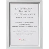 walther + design Bilderrahmen Construction Silber 21x29,7 cm 3er Set